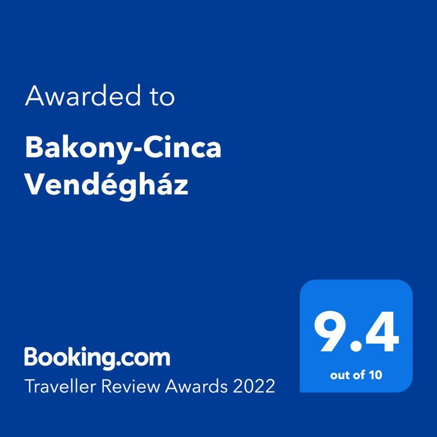 Bakony-Cinca Vendeghaz Hotel Szentgal Exterior photo